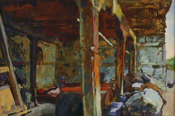 Лансере Евгений Евгеньевич. Узунлар (Одзун). Дом священника Багдасарьяна (Армения)